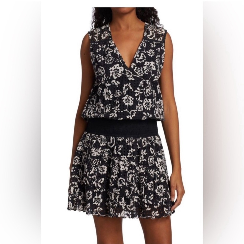 Ramy Brook Boone Printed Floral Dress XS